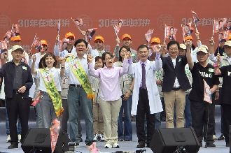 林國漳溪北競總成立　蔡英文辣台妹照超正