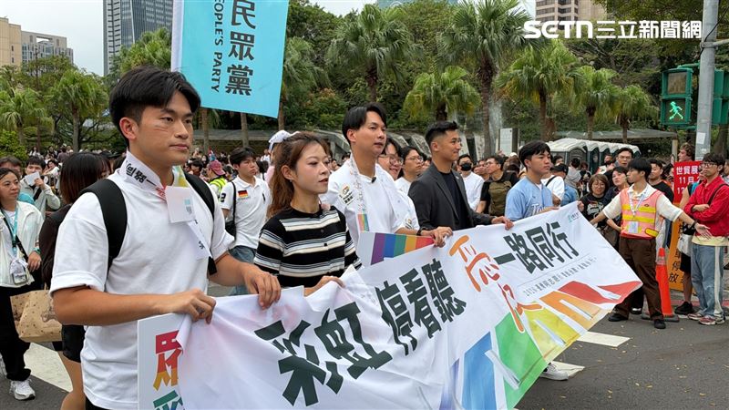 第24屆台灣同志遊行。（圖／記者楊忠翰攝影）