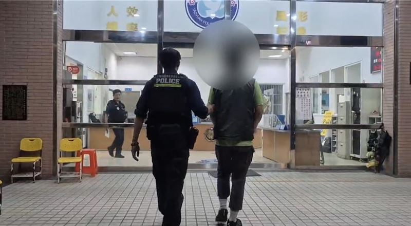 網傳桃園女學生遭擄走，警方查證並無此事，逮捕發布不實訊息的湯男到案。（圖／翻攝畫面）
