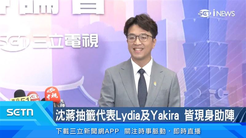 沈伯洋與現任市長蔣萬安正面交鋒